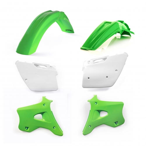 KIT PLÁSTICOS STANDART ACERBIS KAWASAKI KX 125 1994-1998 COR ORIGINAL